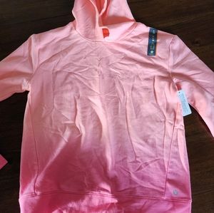 Two tone Arizona Sweatshirt Peach to Hot Pink size 14